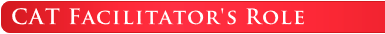 CAT Facilitator's Role